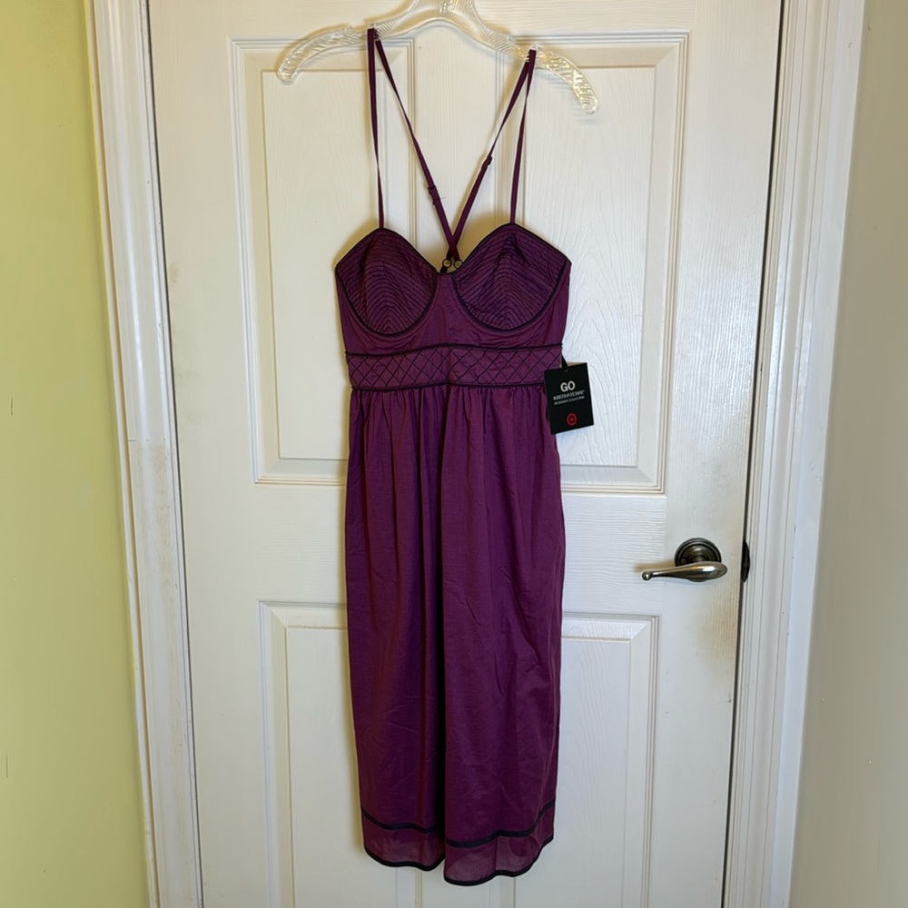 NWT Proenza Schouler for Target Boustier Dress in Purple Size Juniors 15